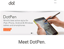 Tablet Screenshot of dot-tec.com